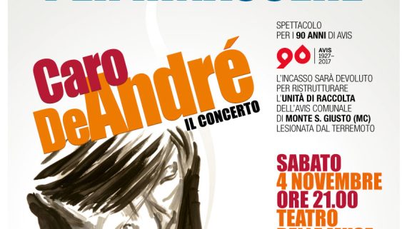 Concerto Caro De André Ancona