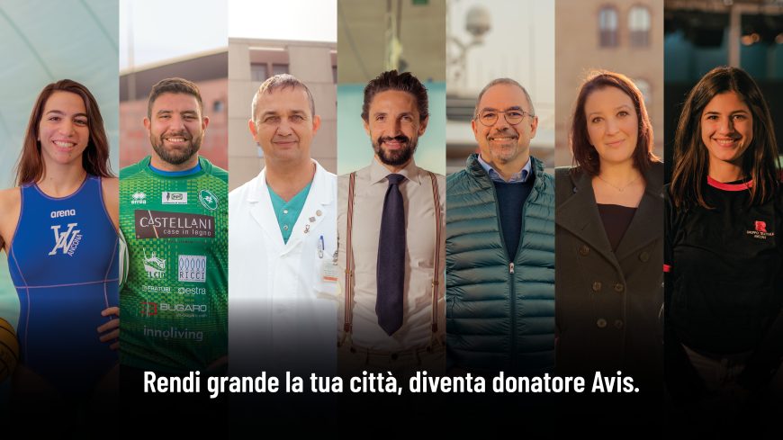 Immagine della campagna di Avis Ancona "Rendi grande la tua città"